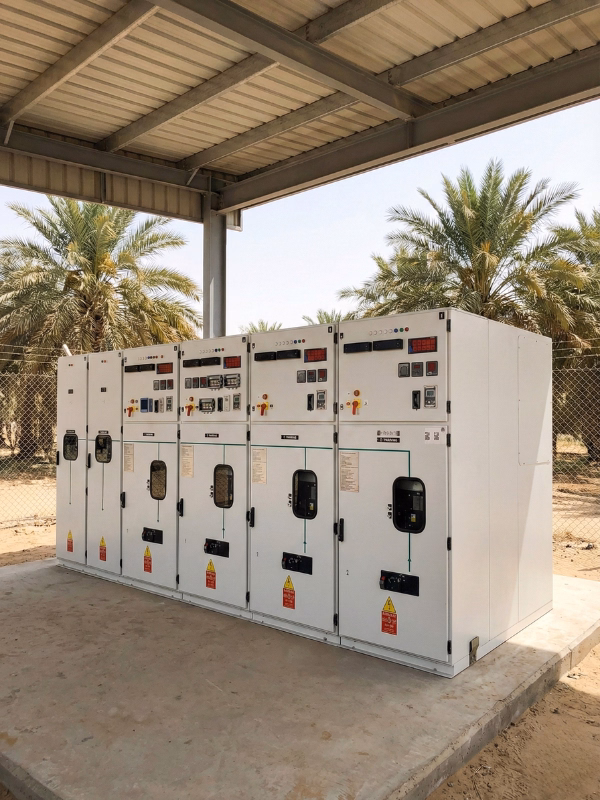 High-current ABB distribution board