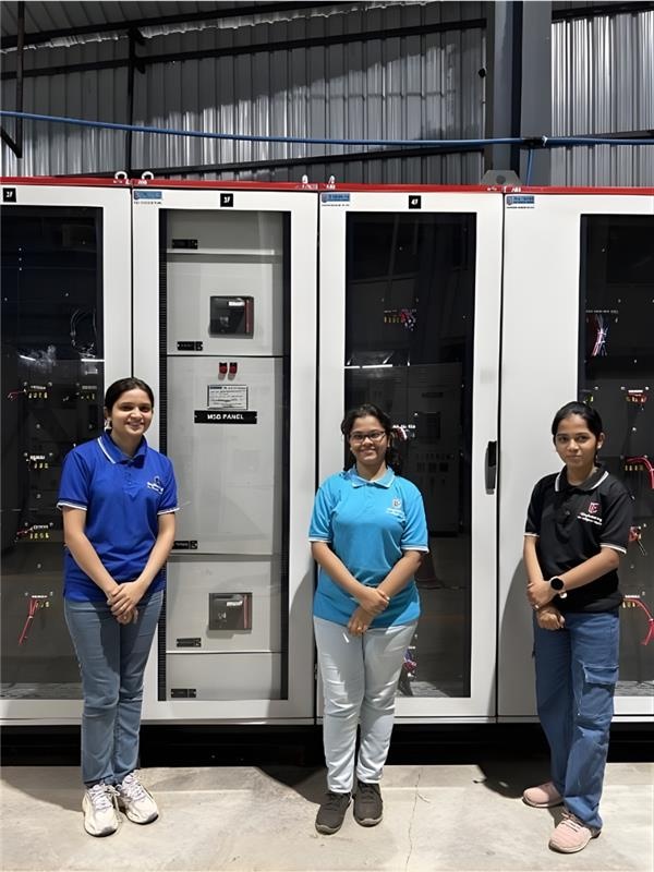 ABB customised main switchboard under test